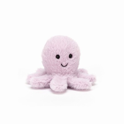 Jellycat Fluffy Octopus USA | 76238FMED